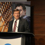 25 June 2018. Toronto Mayor John Tory at the Collision Conference community launch night in Toronto. Photo courtesy of Collision. 