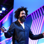 3 May 2018. Christopher Leacock, Major Lazer, on the Musicnotes stage. Photo by Stephen McCarthy/Collision via Sportsfile