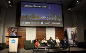 Collision Conference community launch night in Toronto - Photo courtesy of Collision